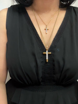 Celtic Cross Necklace Small Pendant