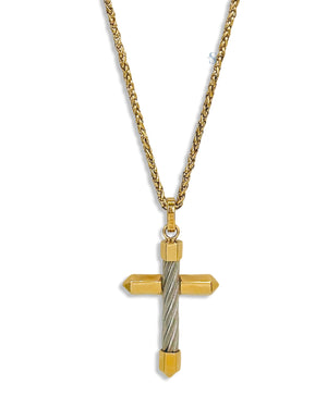 Pre-order: Celtic Cross Necklace Big Pendant