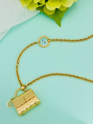 Shopping in Paris Necklace Large (*New)