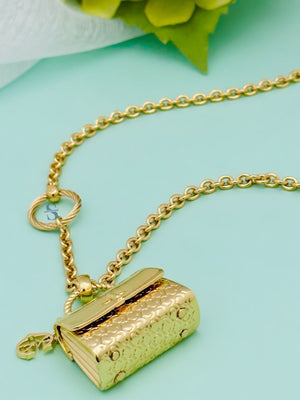 Shopping in Paris Necklace Large (*New)