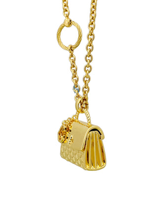 Shopping in Paris Necklace Large (*New)