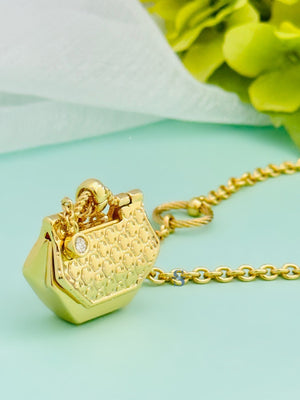 Shopping in Paris Necklace Large (*New)