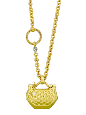 Shopping in Paris Necklace Large (*New)