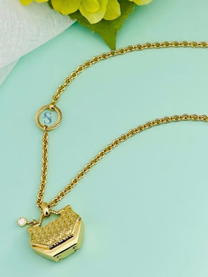 Shopping in Paris Necklace Large (*New)