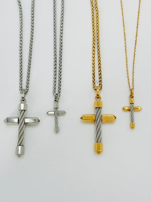 Celtic Cross Necklace Small Pendant