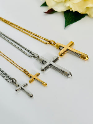 Celtic Cross Necklace Small Pendant