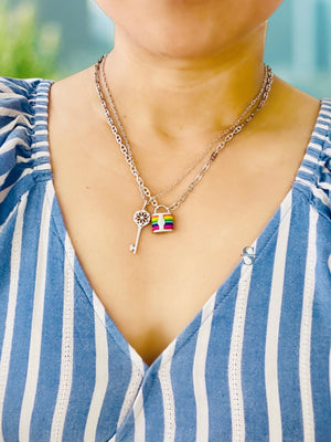 Pre-order: Attachment Rainbow Necklace