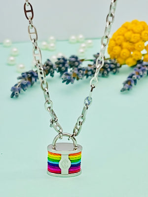 Pre-order: Attachment Rainbow Necklace