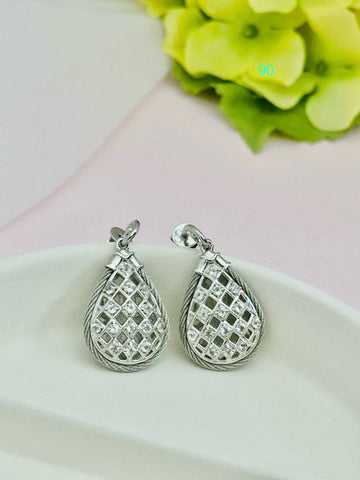 Crown Earrings - Blowout Sale