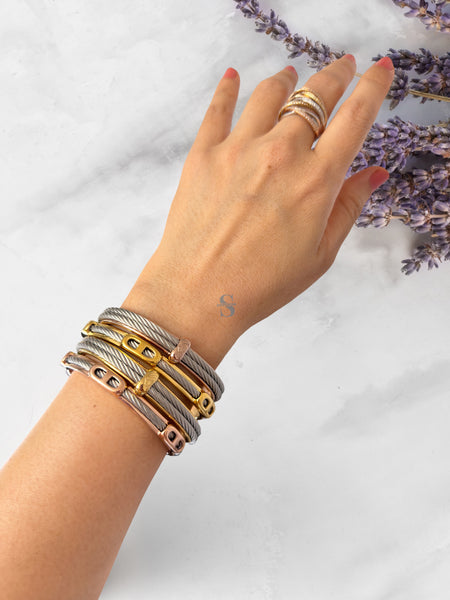 Pre-order: Celtic Nomade Linked Bangle