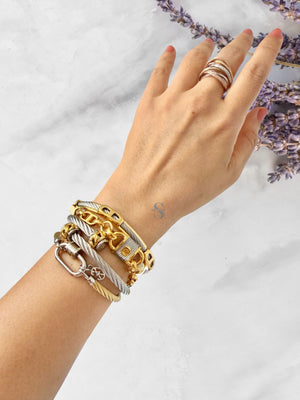 Pre-order: Celtic Nomade Linked Bangle