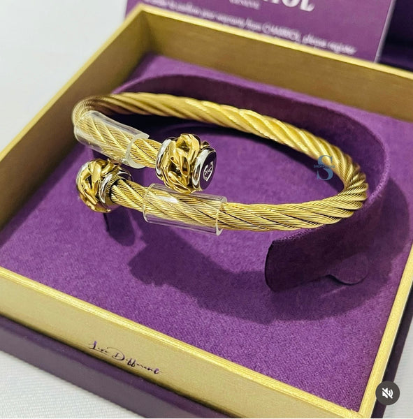 Celtic Nomade Linked Bangle
