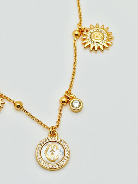 St Tropez Sunflare Necklace