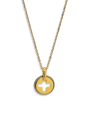 Celtic Cross Medals Necklace