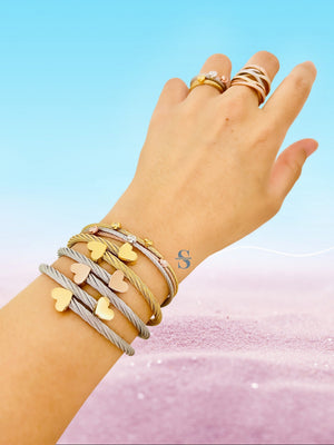 Cable Signature Passion Bangle - Clearance