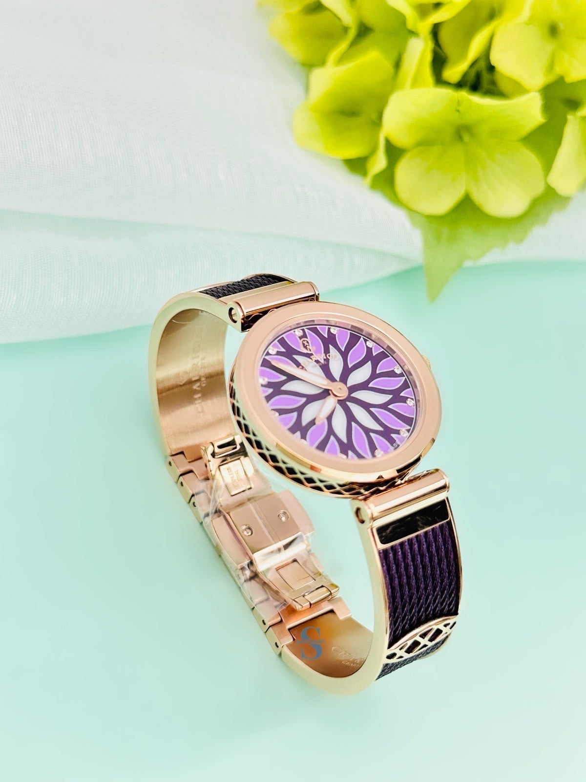 Charriol 32mm Forever Flower Watch Forever Watches Collection - Charriol.com main image 2