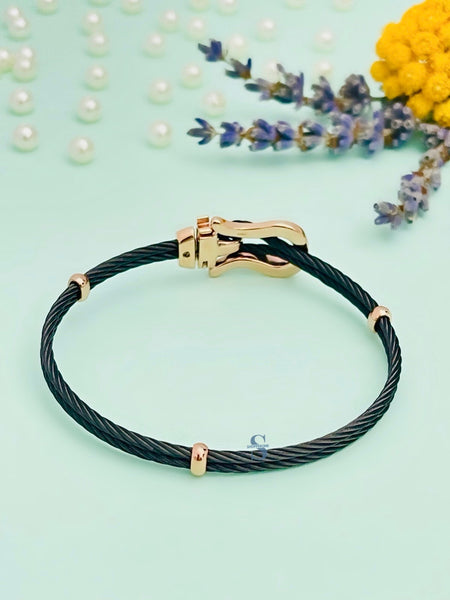 Cable Signature Bonifacio Bangle 2mm